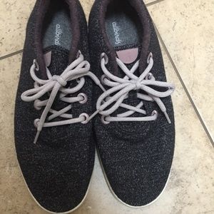 Allbirds Men's Wool Runners-Gray-Size 12